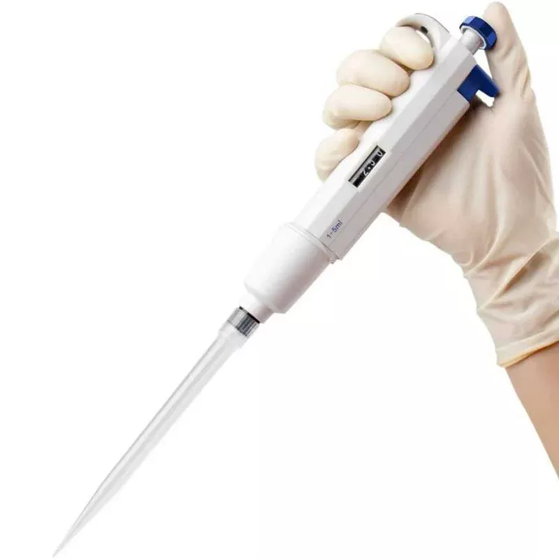 (1-10 ml) Adjustable Volume Pipettor Highly Accurate Pipette