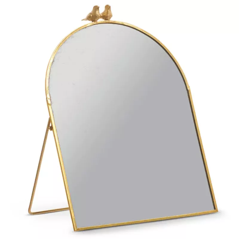 10.5 Gold Bird Mirror