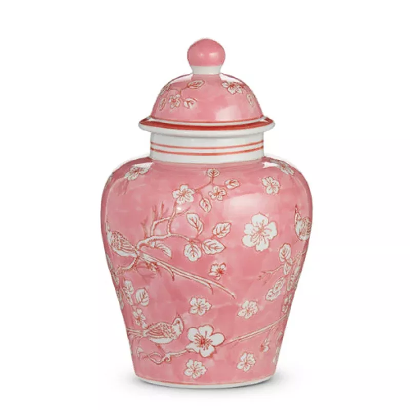 12 Pink Ginger Jar