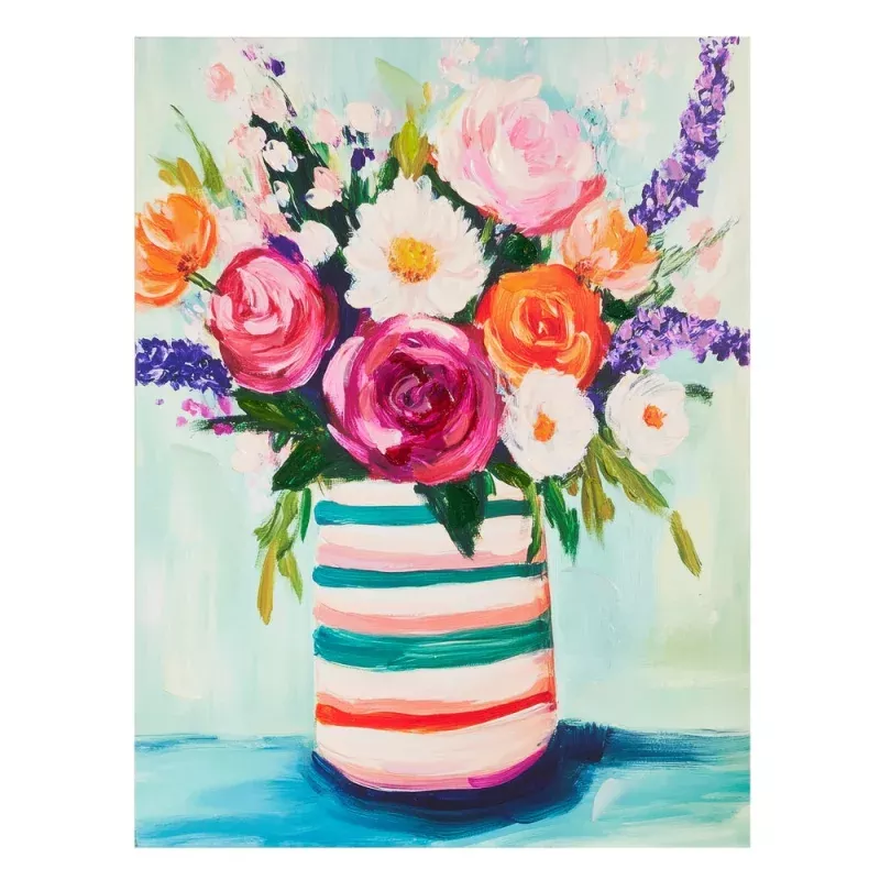23.5 Spring Bouquet Wall Art