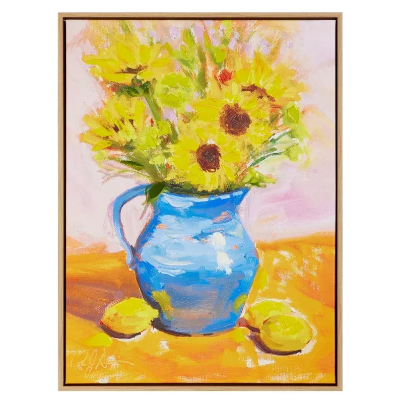 23.5 Sunflowers and Summer’s Fare Wall Art