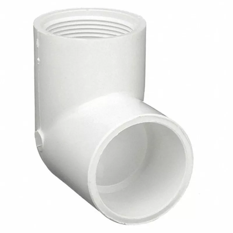 3/4″ PVC 90 Elbow – Female Pipe Thread/Slip – Schedule 40