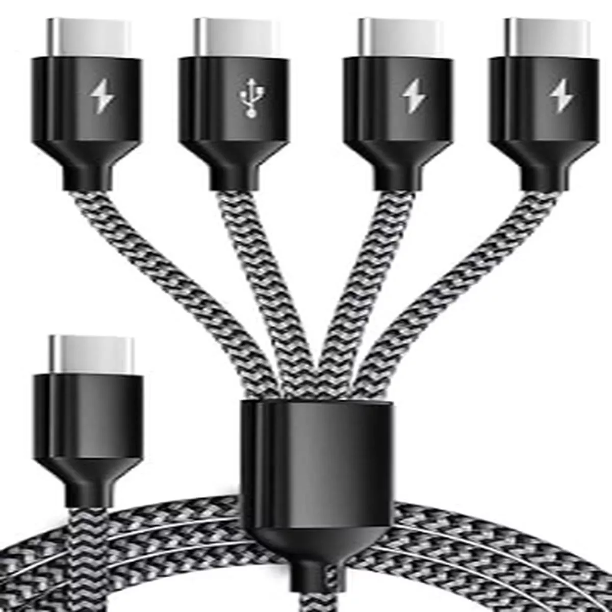 4 in 1 USB-C Splitter Multi Charging Cable