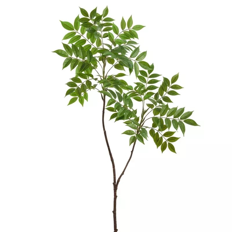 43 Inch Sumac Leaf Spray Green