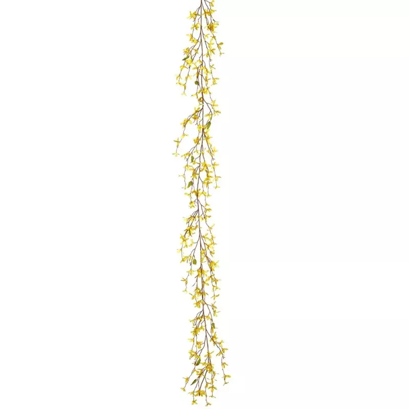 6 InchForsythia GarlandYellow