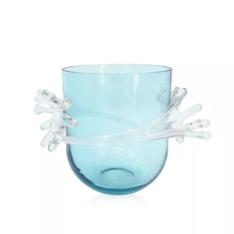 9.5 Inch Glass Vase