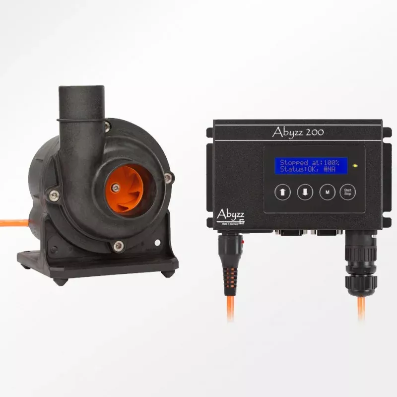 Abyzz A200 (3,750 GPH) 3M Cord Controllable DC Pump – Abyzz