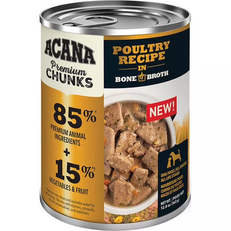 Acana Dog Grain Free Chunks Poultry 12.8oz – Default Title