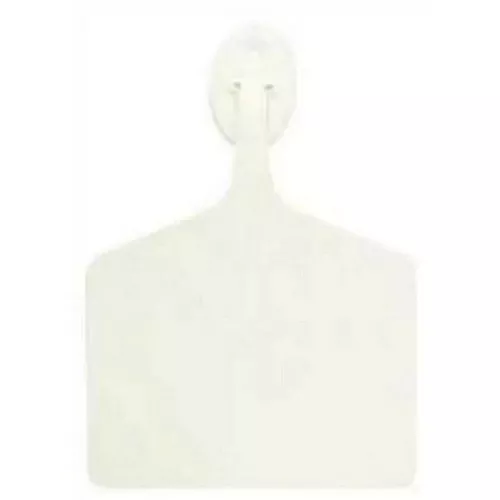 Allflex, Feedlot Tag White Blank, Bag Of 50