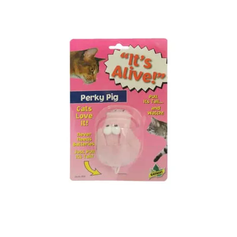 Amazing Pet It’s Alive Perky Pig Cat Toy
