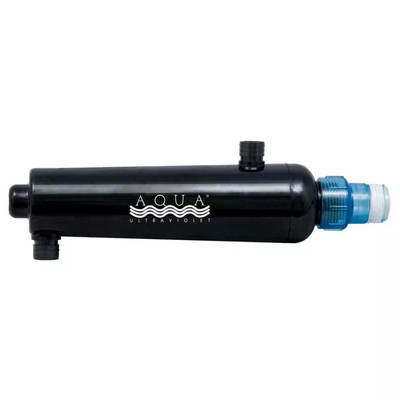 Aqua Ultraviolet, Aqua Ultraviolet Advantage 2000+ Barb UV Sterilizer 15-Watt, 1 Each / Black