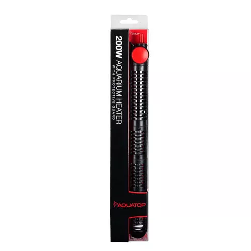 Aquatop, Aquatop HTG Glass Aquarium Heater with Protective Guard, 1 Each/200 W