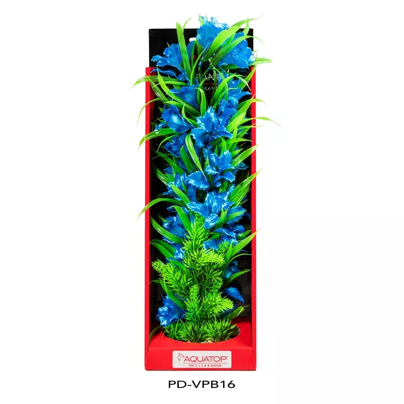 Aquatop Vibrant Passion Plant Blue 16 in