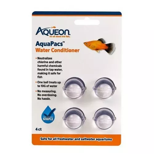Aqueon, AquaPacs Water Conditioner, 10 Gallons (Case Of 6)