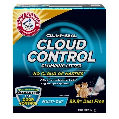 Arm & Hammer, Arm & Hammer Cloud Control Multi-Cat Clumping Cat Litter, 28 Lbs