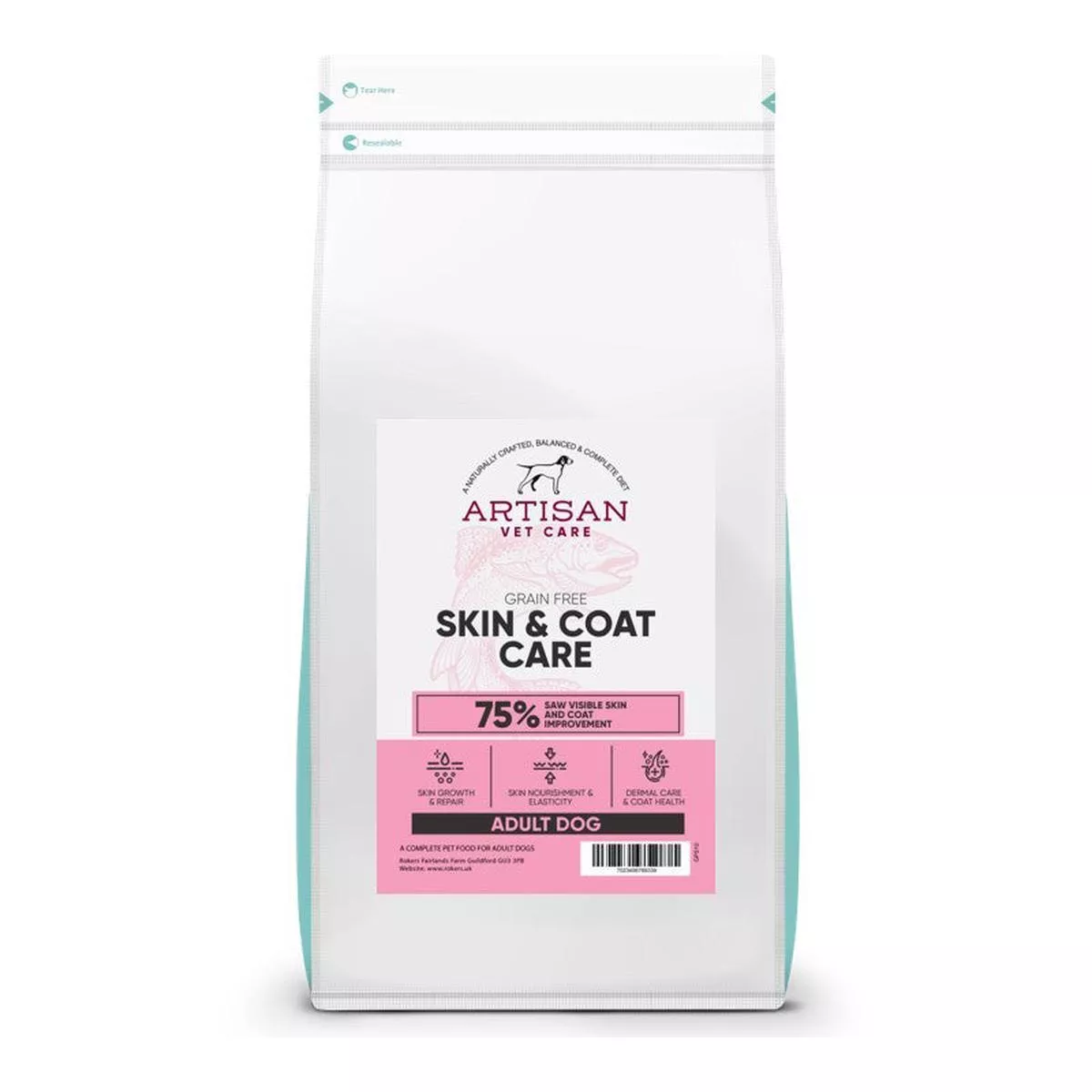 Artisan Peptide+ Skin & Coat Care Adult Dog Food 10kg