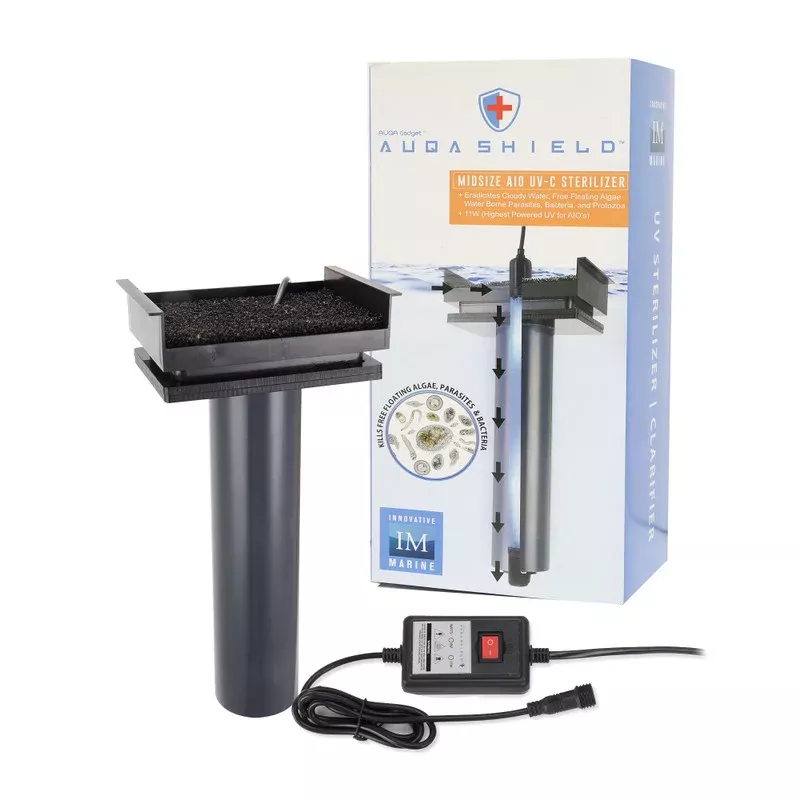 AuqaShield 11 Watt UV Sterilizer/Clarifier (Midsize) – Innovative Marine
