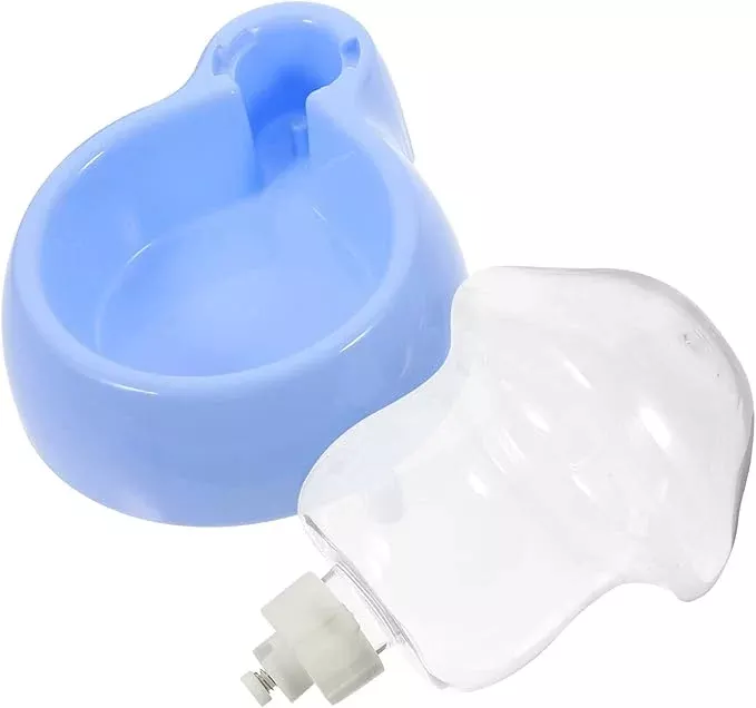 Automatic Dog Water Feeder Pet Water Dispenser Large Bowl Plastic Space-Saving