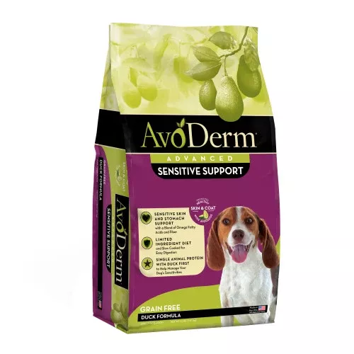 Avoderm, AvoDerm Natural Advanced Sensitive Support Duck Formula Dry Dog Food, 1 Each/4 lb