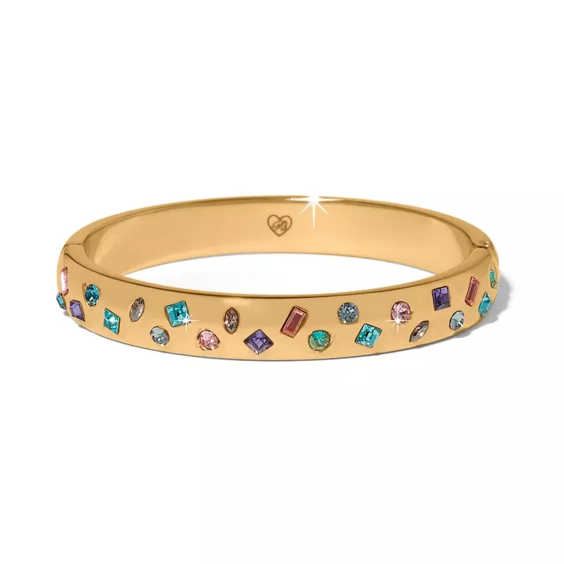 B Radiant Bright Hinged Bangle