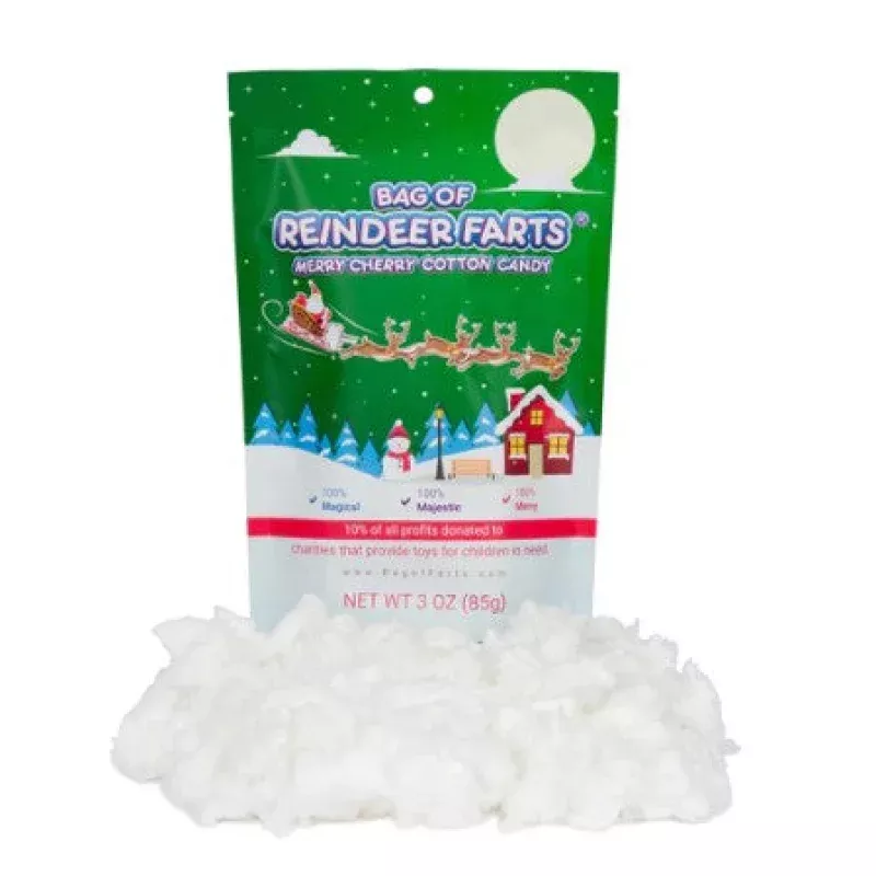 Bag Of Reindeer Farts Cotton Candy