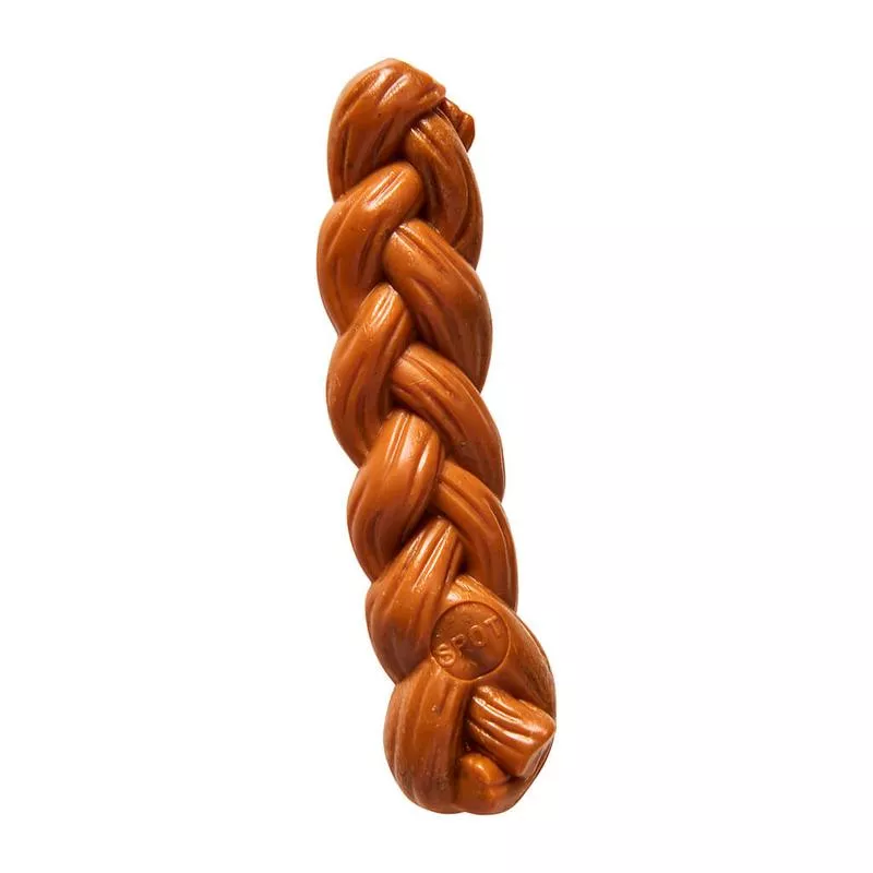 Bam-Bone Braid Stick Dog Toy Hickory 5.75 in