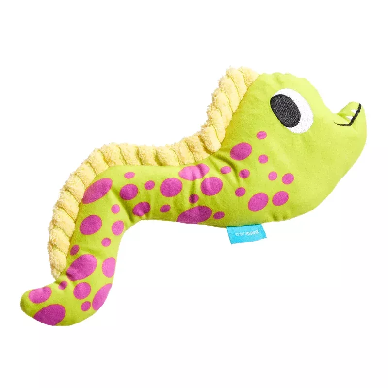 BARK Maury Eel Plush Dog Toy
