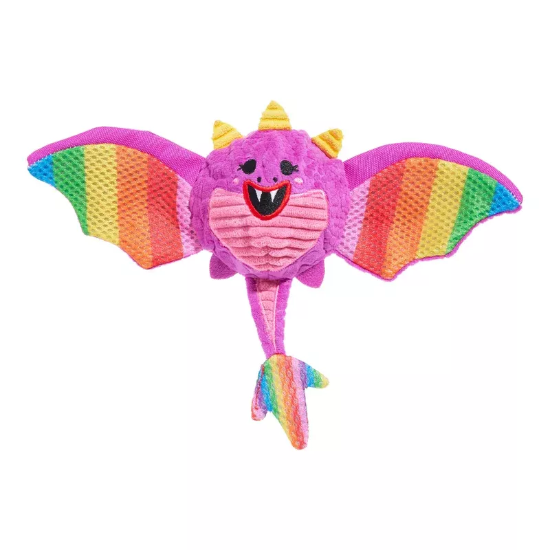 BARK Super Chewer Diva The Dragon Queen Plush Dog Toy M/L