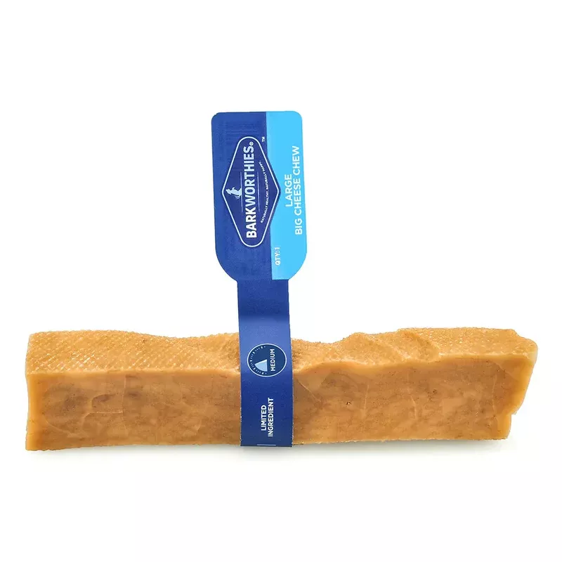 Barkworthies Big Cheese Chew – Large