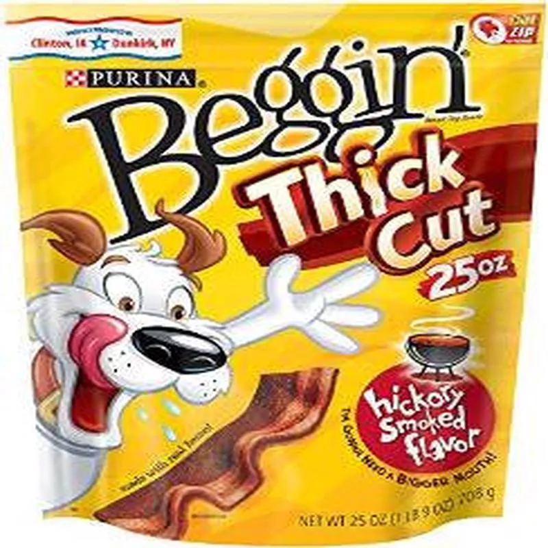 Beggin Strips Thick Hickory 4/25oz {L+1} 381089