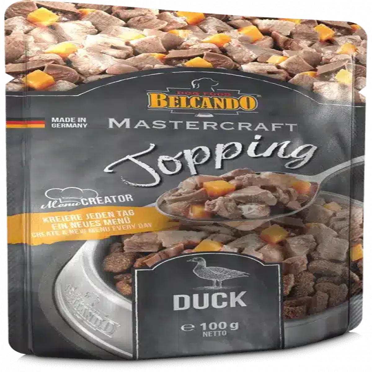 Belcando Mastercraft topping pouches 100g – Duck