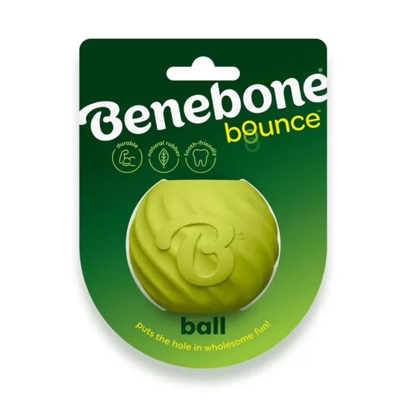 Benebone bounce Rubber Ball Dog Toy
