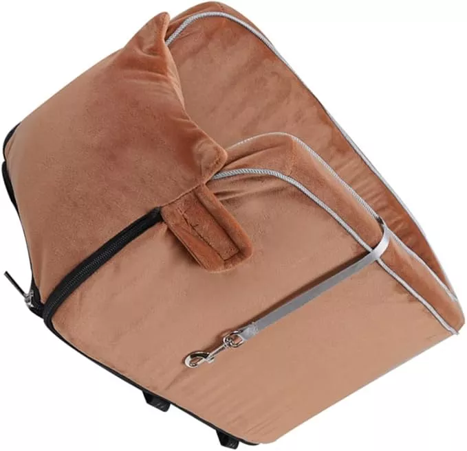 BESPORTBLE Dog Cushion Storage Pocket Pet Travel Car Comfortable Pet Dog Car Seats for Travel