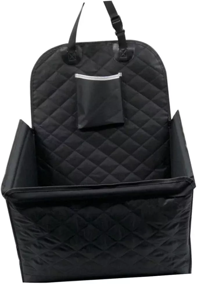 BESPORTBLE Waterproof Dog Car Seat Cover Non-Slip PET Seat for Dogs with Storage Pocket for Travel in Cars SUVs and Trucks