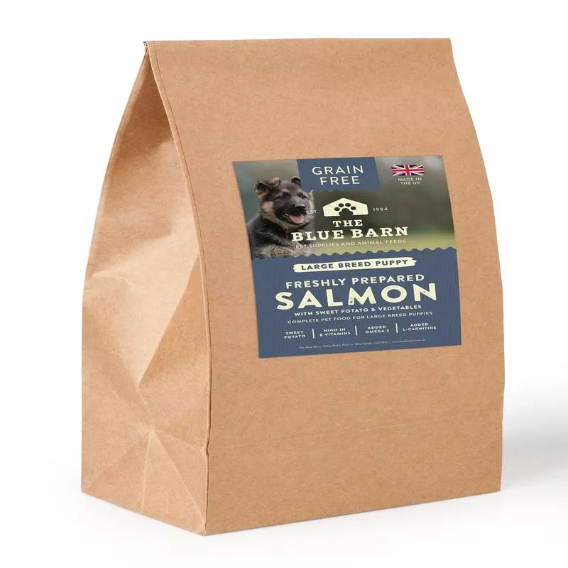 Blue Barn Dog Grain Free Puppy Large Breed Salmon