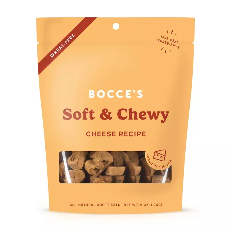 Bocce’s Bakery Cheese Soft & Chewy Dog Treats 6oz