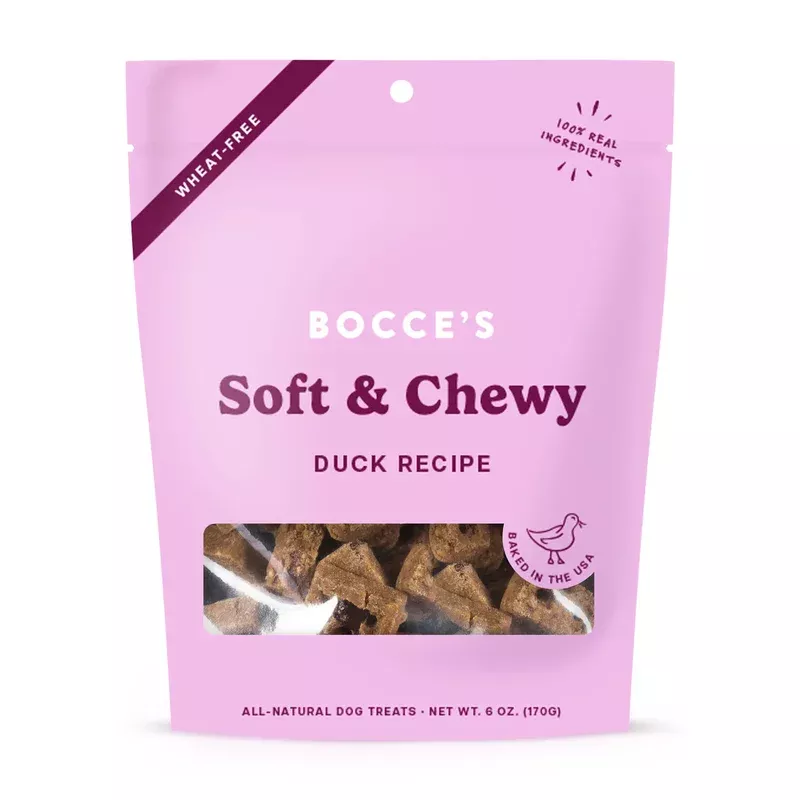 Bocce’s Bakery Duck Soft & Chewy Dog Treats 6oz