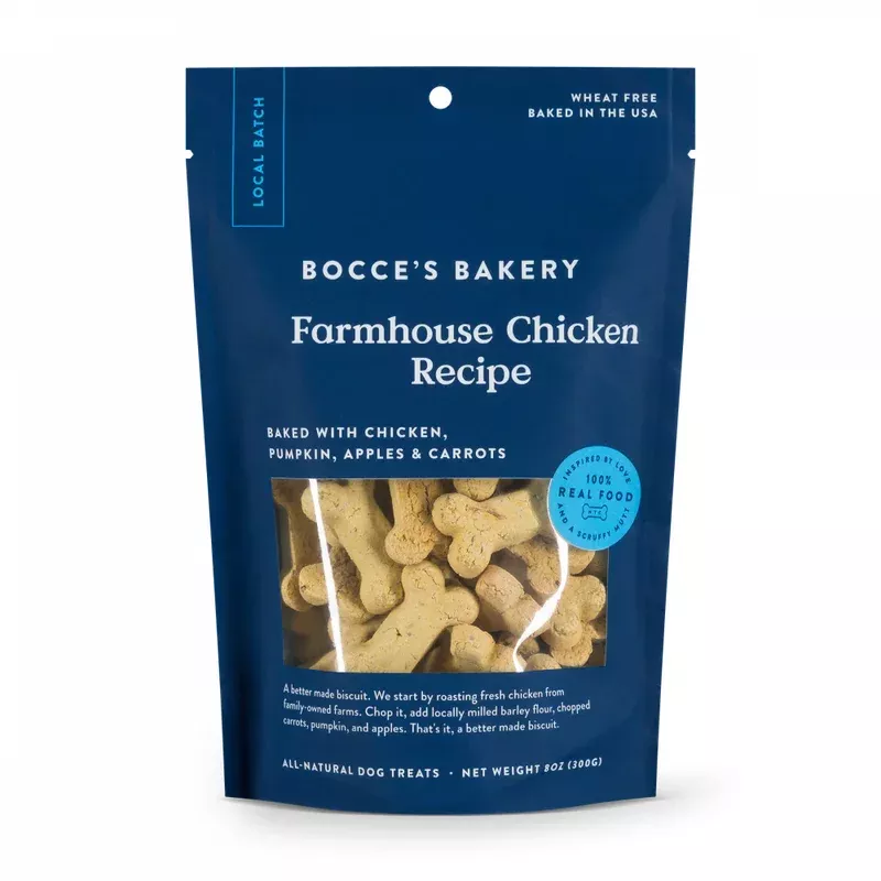 Bocce’s Bakery Farmhouse Chicken All Natural Dog Biscuits