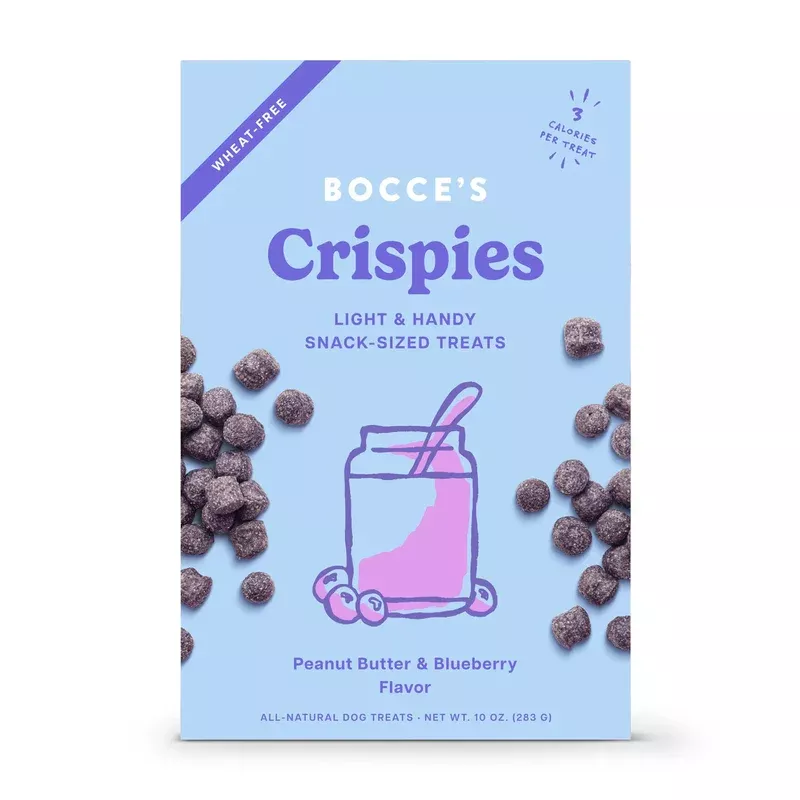 Bocce’s Bakery PB + Blueberry Crispies Dog Treats 10oz
