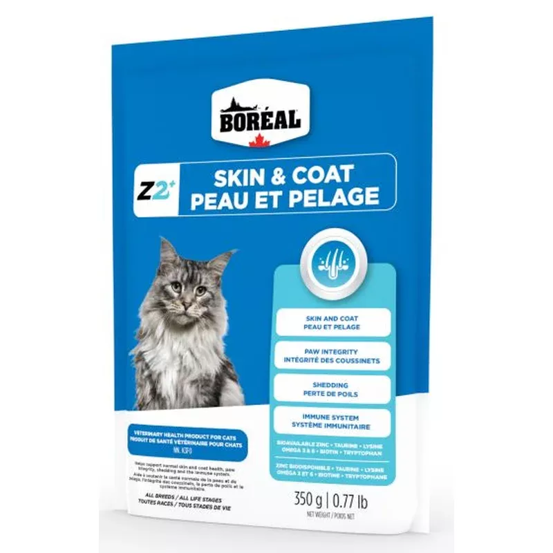 Boreal Zinpro Z2+ Skin And Coat Cat Supplement 350g