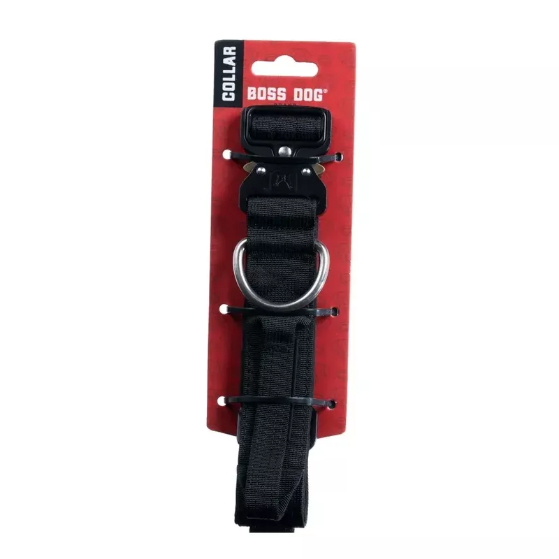 Boss Dog Tactical Collar – Black
