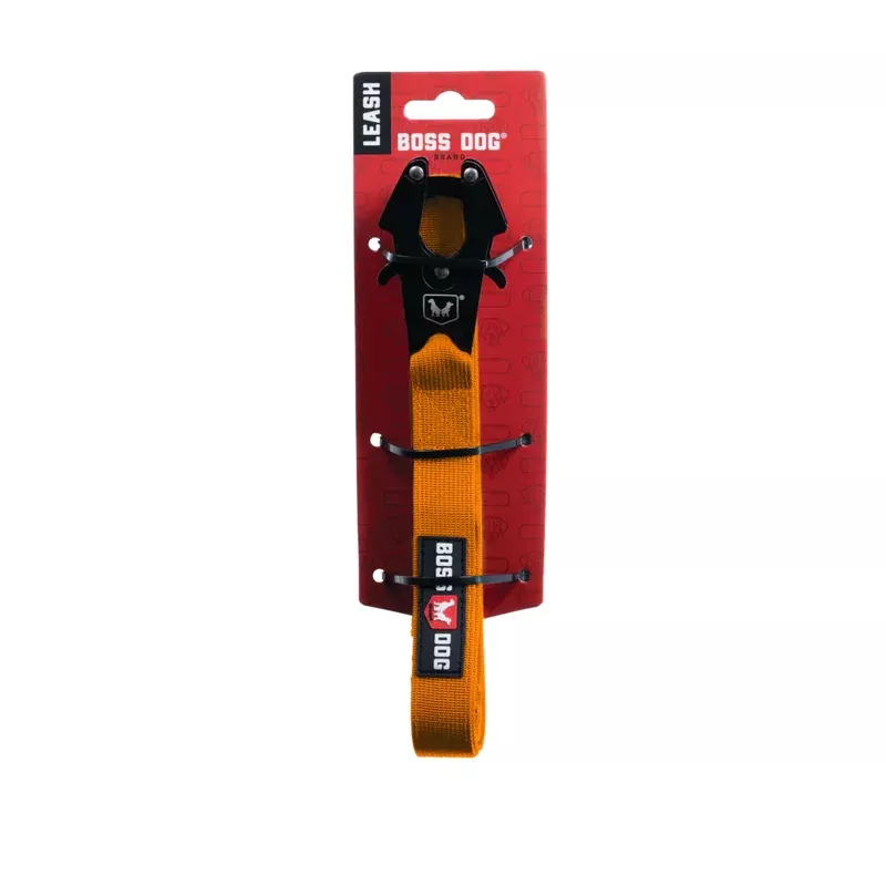 Boss Dog Tactical Leash – Orange