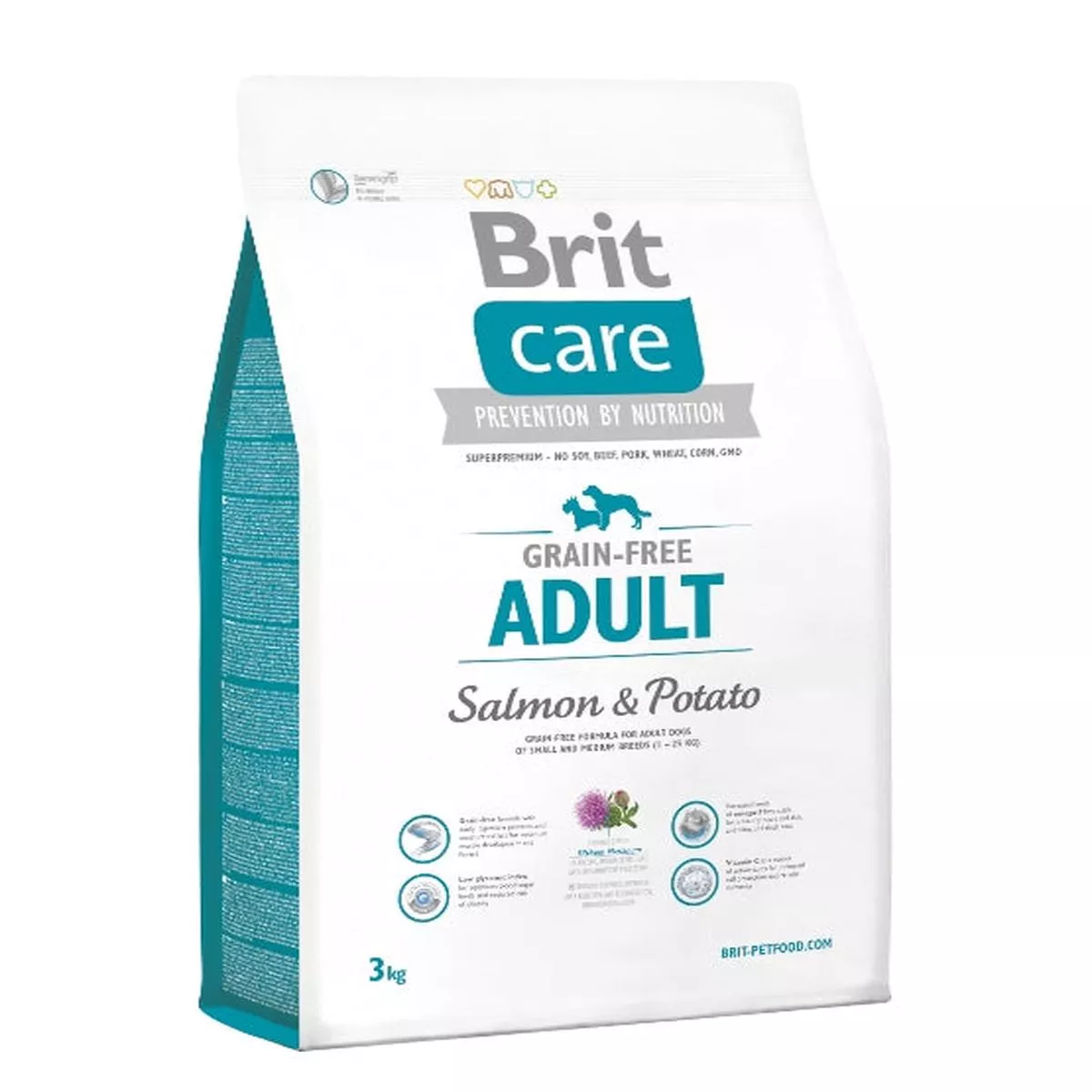 Brit Grain free Salmon Adult (small and medium breed)
