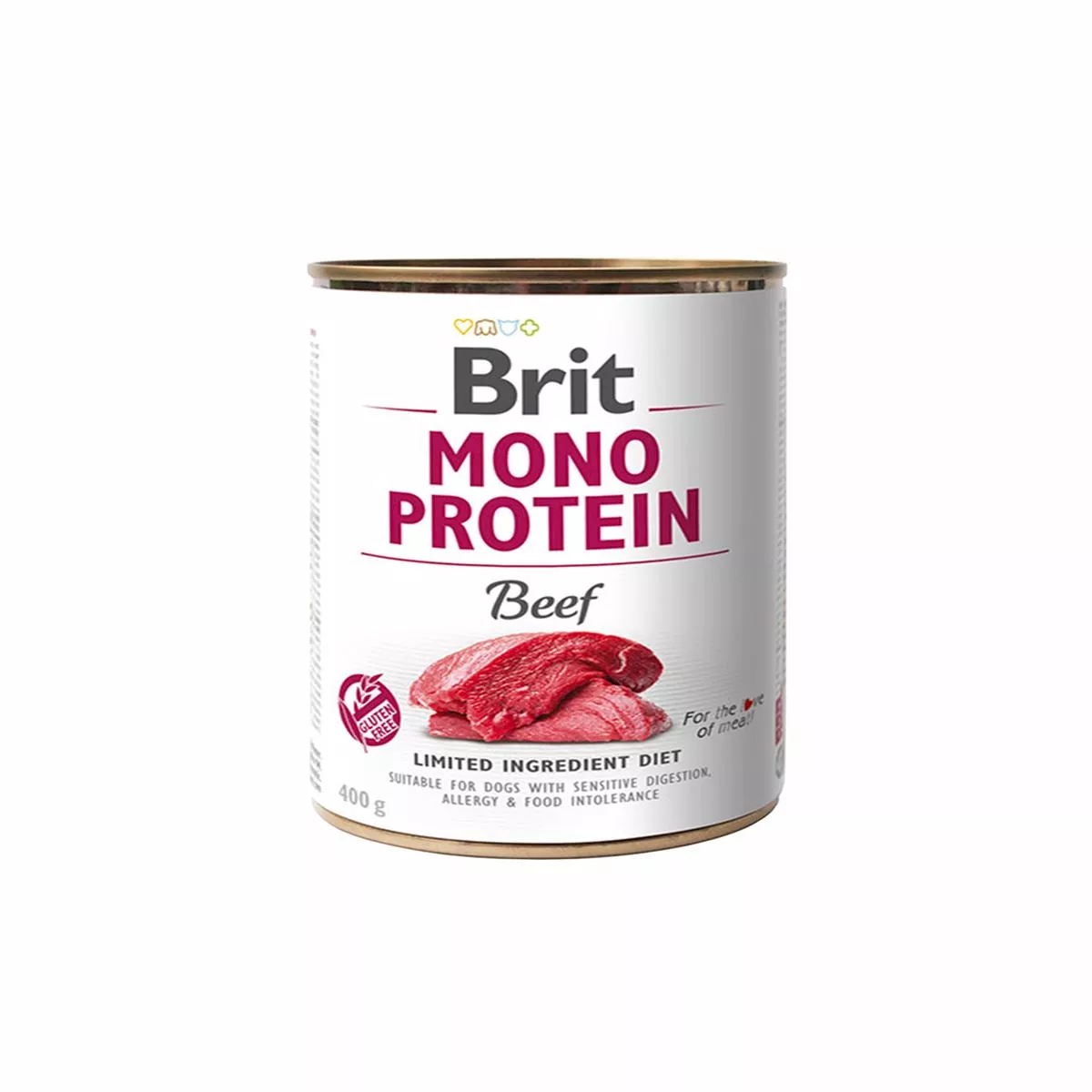 Brit Mono Protein tins 400g – Beef