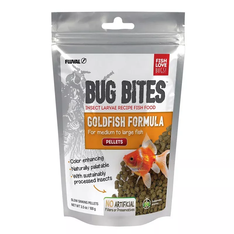 Bug Bites Goldfish Pellets (3.5 oz / 100 g) – Fluval