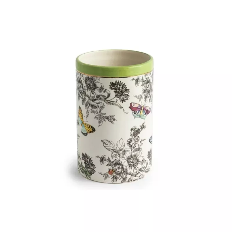 Butterfly Toile Vase – Short