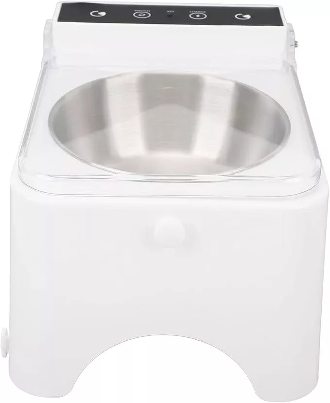 Cat Automatic Sensing Feeder, Intelligent Automatic Open Sensing Cat Dog Feeder Bowl with Lid Semiconductor Cooling 5 Meals Ensure Wet Dry Feeders for Cats Small Dogs (Type 1)