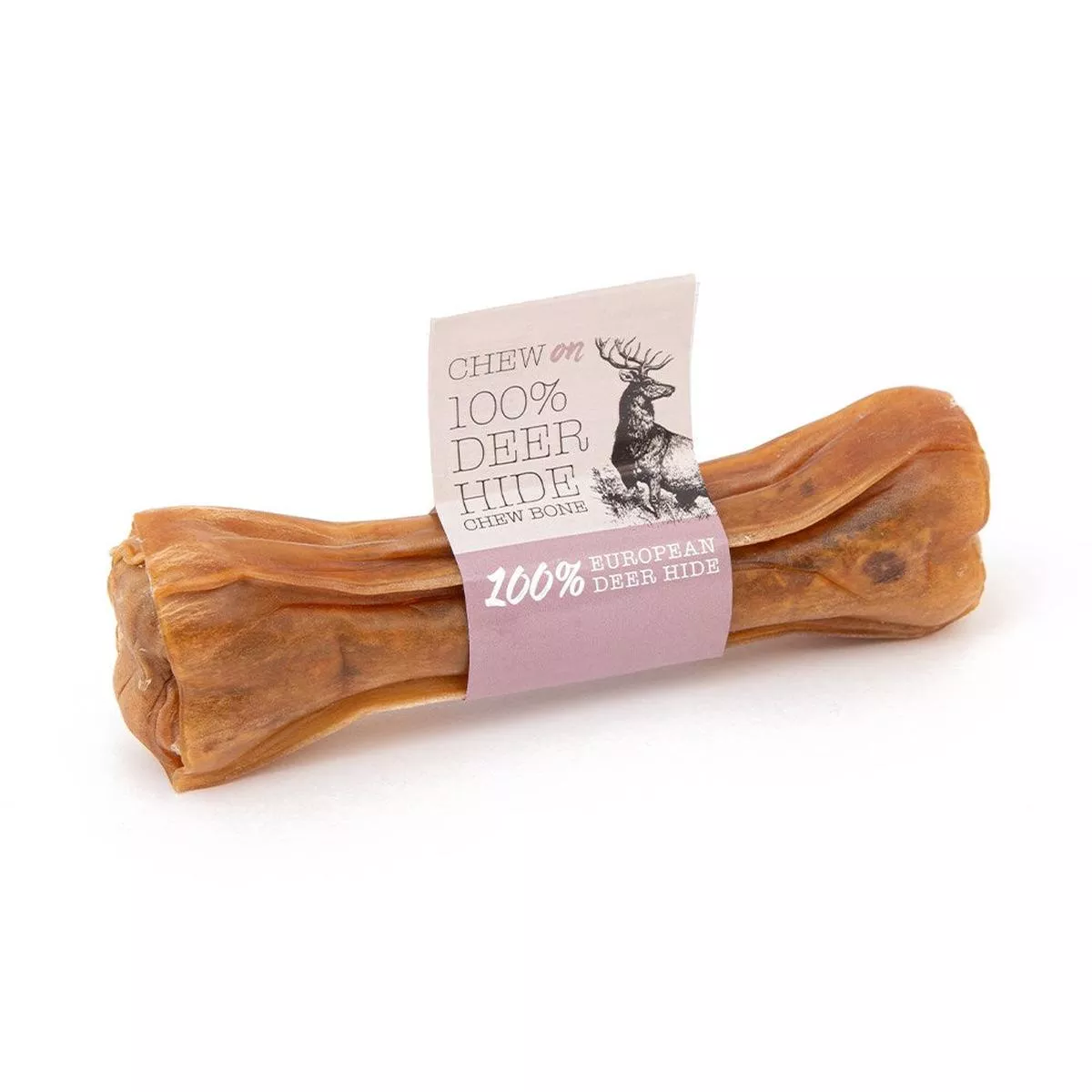 Chew On 100% Deer Hide 17cm