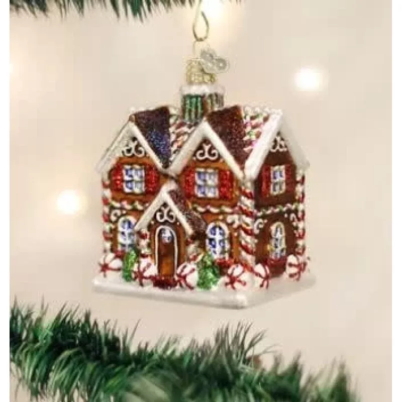 Christmastime Cottage Ornament