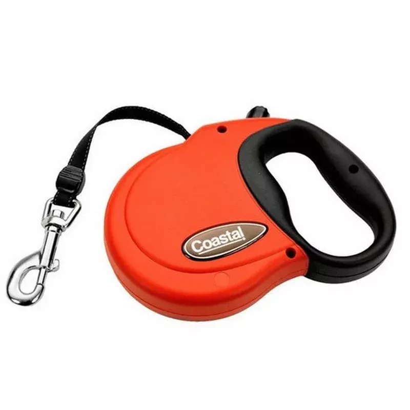 Coastal Pet, Coastal Retractable Dog Leash, Red,16 Feet, Large